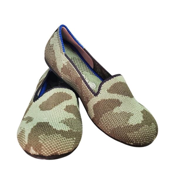 Rothy's Kids Camo Slip On Loafers, Size 11 - Picture 1 of 6